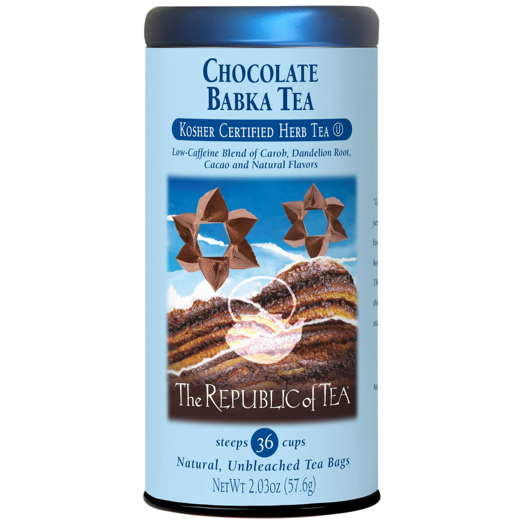 The Republic of Tea - Chocolate Babka Red Herbal Tea - 36 Tea Bags