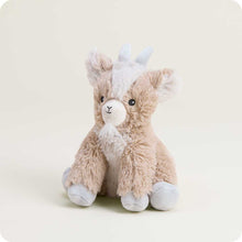 Load image into Gallery viewer, Goat Warmies Junior Weighted Lavender Scented Plush 9 Inch