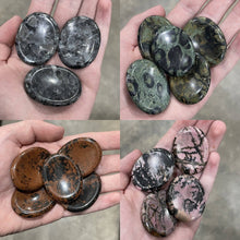 Load image into Gallery viewer, Oval Gemstone Worry Stones – Pocket Crystals