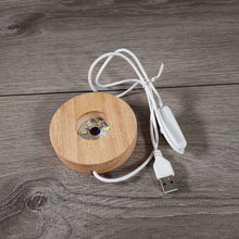 Load image into Gallery viewer, LED Crystal Display Light Stand