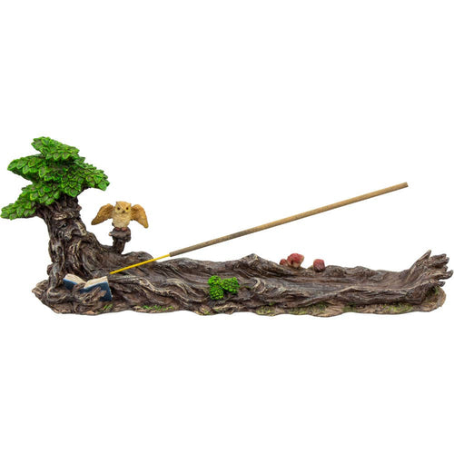 Polyresin Incense Holder - Green Man (Each)