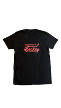 Load image into Gallery viewer, Happiness is Hockey Black T shirt