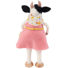 Load image into Gallery viewer, Flower Basket Cow Critter