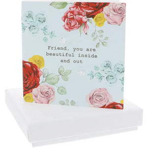 Friend - 5mm Sterling Silver Cubic Zirconia Stud Earrings