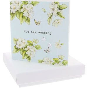 You Are Amazing - Earring & Card Set