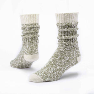 Organic Cotton Heathered Ragg Socks