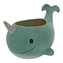 Load image into Gallery viewer, Narwhal Planter