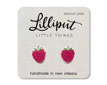 Load image into Gallery viewer, Raspberry Earrings // Summer Earrings