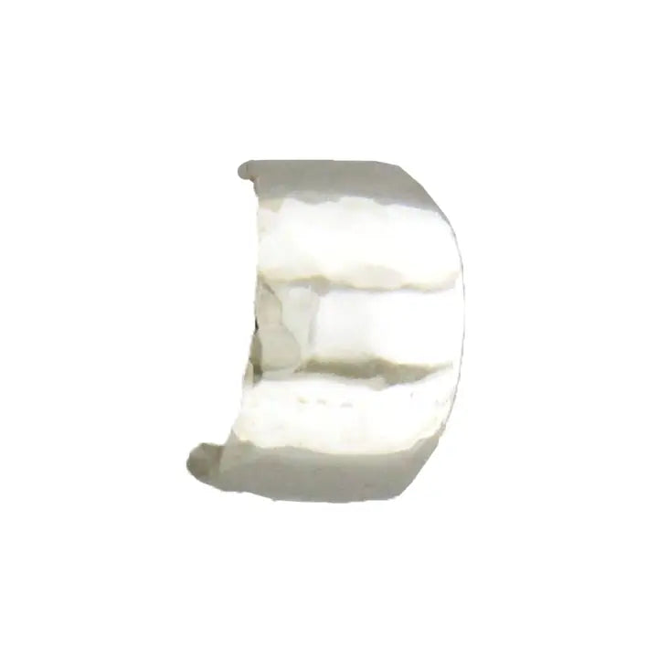 P7-ss Small Ball Hammered Post Earring