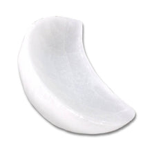 Load image into Gallery viewer, Selenite - Half Moon Trinket Holder