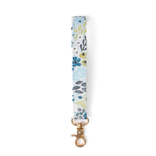 Load image into Gallery viewer, Floral Wristlet Keychain