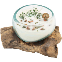 Load image into Gallery viewer, DRIFTWOOD AND MOLTEN GLASS CANDLES