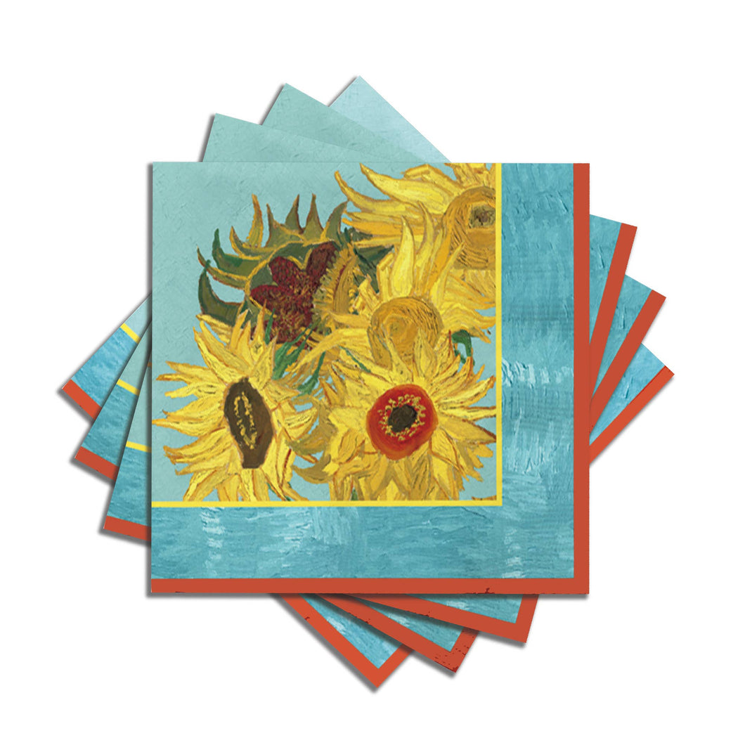 Cocktail Beverage Napkins - van Gogh 