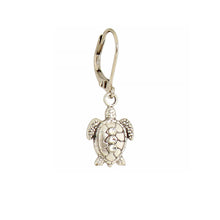Load image into Gallery viewer, Crystal Turtle Earring
