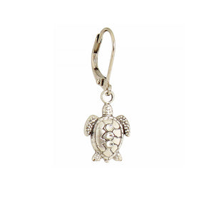 Crystal Turtle Earring