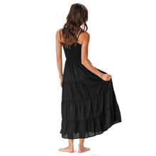 Load image into Gallery viewer, Black Mai Tai Maxi Dress