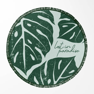 Juice Box 60" Round Beach Towels