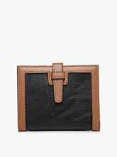 Load image into Gallery viewer, Bessie Canvas Wallet w/ Slip Closure