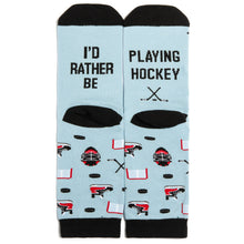 Load image into Gallery viewer, I'd Rather Be Playing Hockey Socks