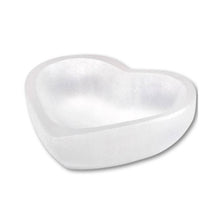 Load image into Gallery viewer, Selenite - Heart Trinket Holder