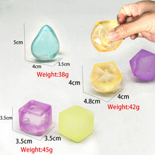 Load image into Gallery viewer, Sugar squishy glitter Drop fidget toy Portable Stress Relief toy