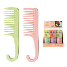 Load image into Gallery viewer, Lemon Lavender Knot Today Detangling Shower Comb