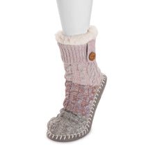 Load image into Gallery viewer, MUK LUKS Women's Short Cable Slipper Sock