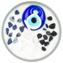 Load image into Gallery viewer, Evil Eye Glass Jar Candle