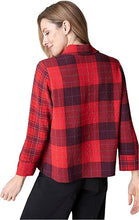 Load image into Gallery viewer, Girl Gone Plaid Chill Shirt (Scarlet)