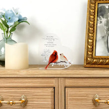 Load image into Gallery viewer, Father - 3.5&quot; Acrylic Heart Plaque