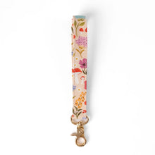 Load image into Gallery viewer, Floral Wristlet Keychain
