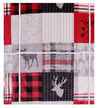 Load image into Gallery viewer, 50&quot; x 70&quot; Salvage Edge Cozy Velvety Fleece Family Blanket