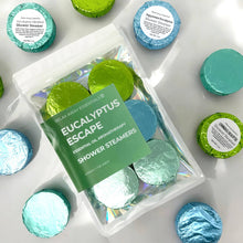 Load image into Gallery viewer, Eucalyptus Escape Shower Steamers 6 Pack - Made in USA