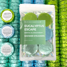 Load image into Gallery viewer, Eucalyptus Escape Shower Steamers 6 Pack - Made in USA