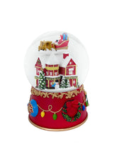 Load image into Gallery viewer, 100MM Musical Holly Jolly Holidays Water Globe
