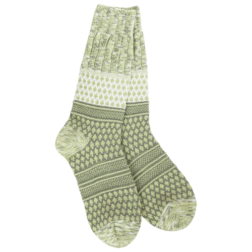 World's Softest Weekend Gallery Textured Crew Socks