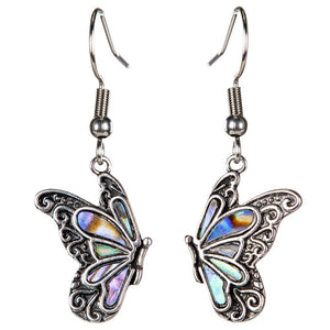 BUTTERFLY ABALONE EARRINGS