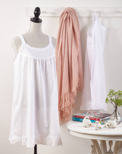 Embroidered Nightgown - Short Length