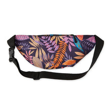 Load image into Gallery viewer, Tropical Print Fanny Pack / bum bag