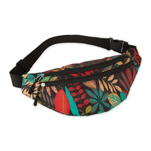 Load image into Gallery viewer, Tropical Print Fanny Pack / bum bag