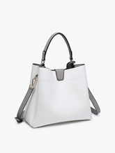Load image into Gallery viewer, Tati Monogrammable Satchel w/ Shoulder Strap