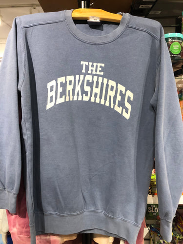 Blue Berkshires Crew Sweatshirt Comfort Colors
