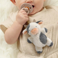 Load image into Gallery viewer, Bitzy Pal Natural Rubber Pacifier &amp; Plush