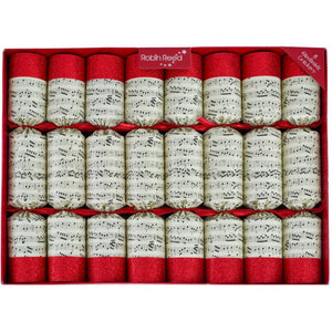 Robin Reed H4 Christmas Party 8pc 14in - Hand Bells Musical Crackers