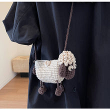 Load image into Gallery viewer, CUTE LAMB CROCHET SHOULDER BAG