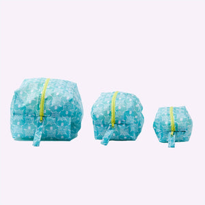 SEA TURTLE Travel Cubes, set of 3
