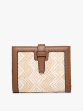 Load image into Gallery viewer, Bessie Canvas Wallet w/ Slip Closure