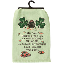 Load image into Gallery viewer, Irish Blessing Kitchen Towel