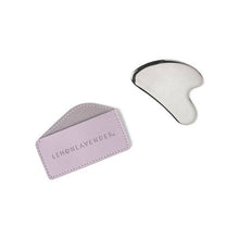 Load image into Gallery viewer, Lemon Lavender Oh My Guash Stainless Steel Gua Sha