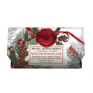 Winter Woodland Large Bath Soap Bar